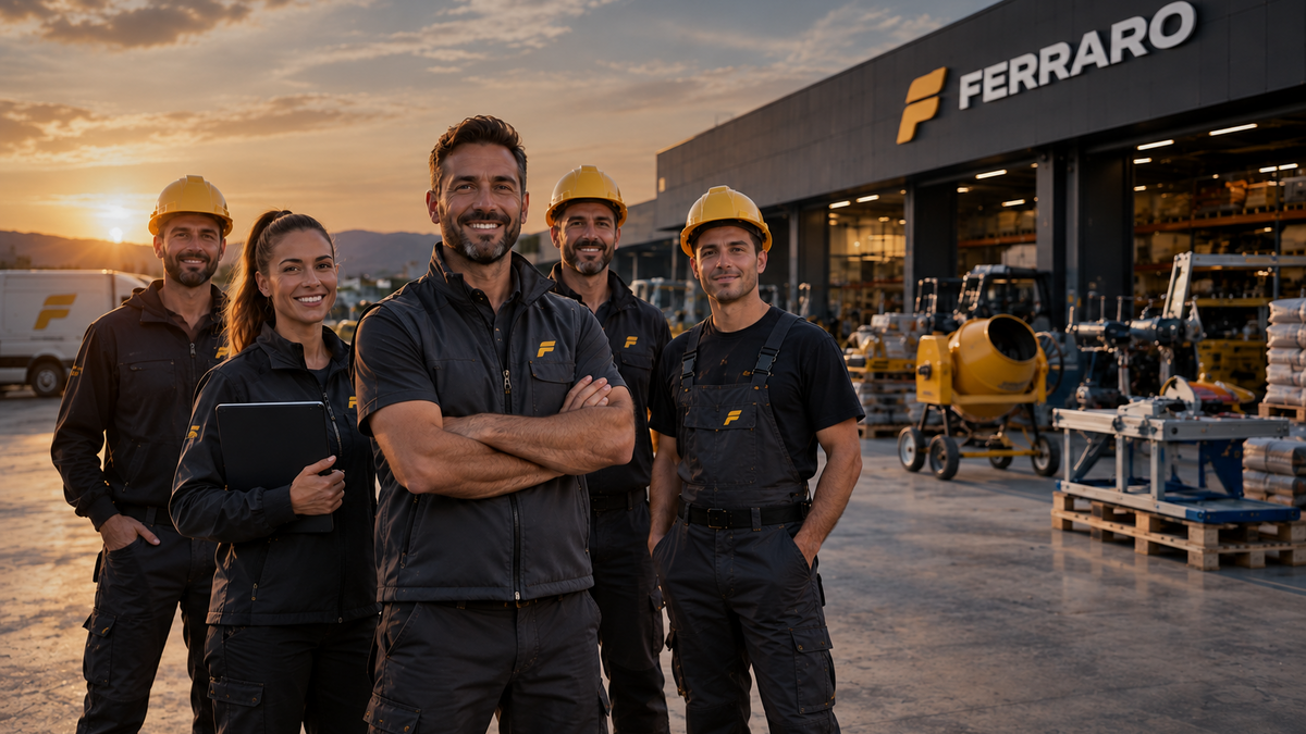 Chi siamo: Ferraro Srl, da oltre 50 anni al fianco di chi costruisce