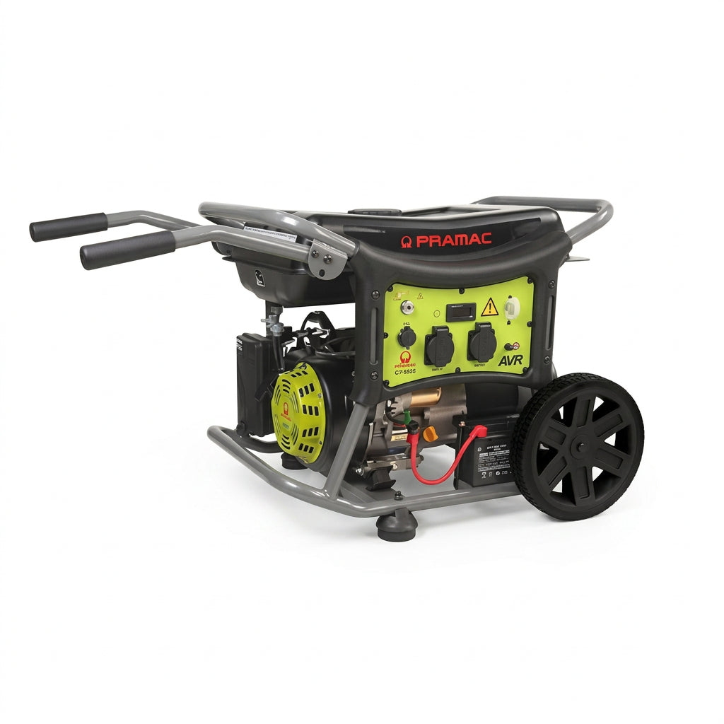 Gruppo elettrogeno 6200 ES avviamento elettrico Pramac