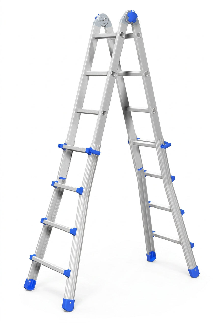Scala telescopica 2 tronchi 8 gradini EQUIPE EQU44 – Marchetti