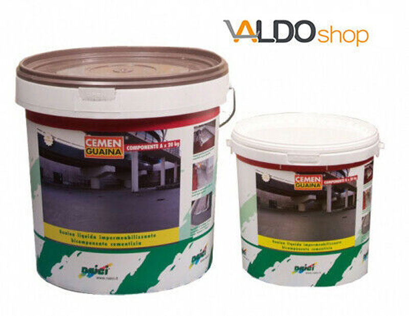 CEMENGUAINA bicomponente 5 kg - impermeabilizzante - Ferraro Srl