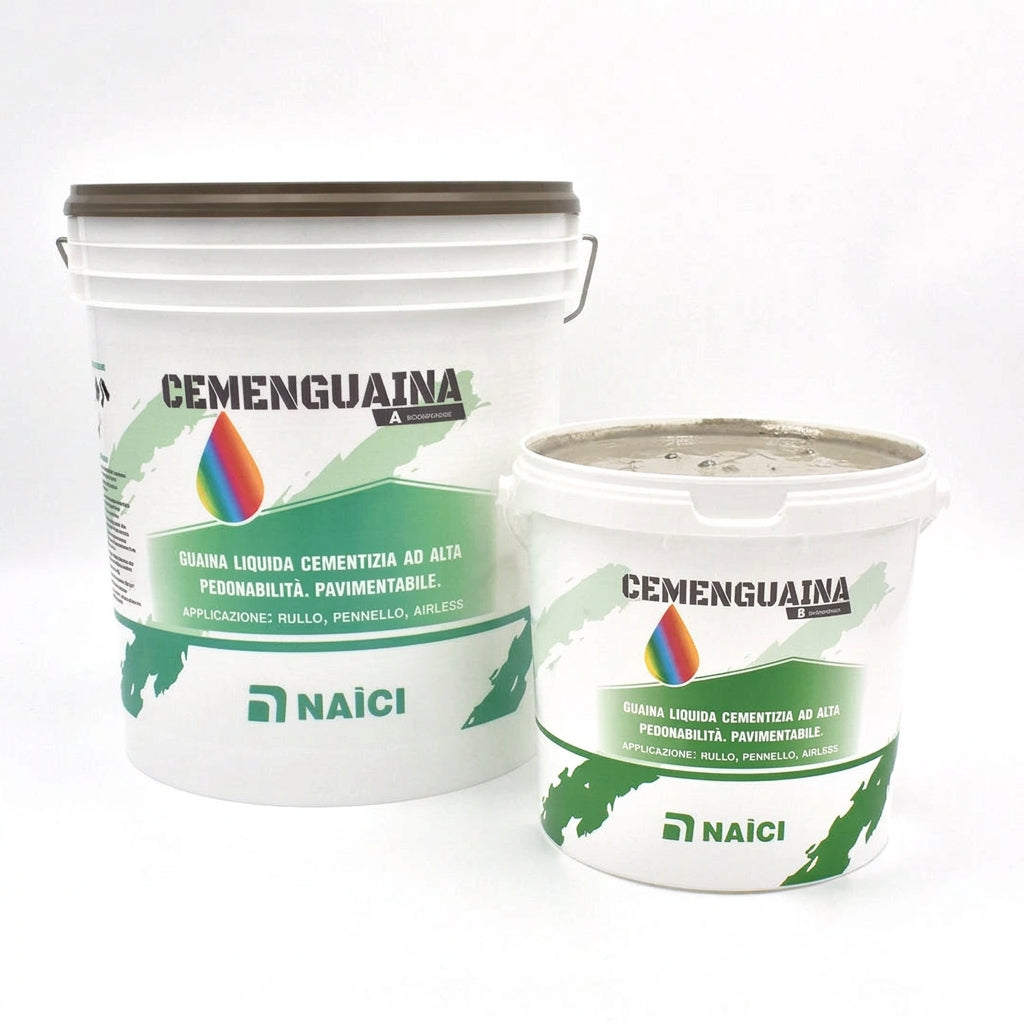 NAICI Cemenguaina bicomponente A+B 20 kg - impermeabilizzante - Ferraro Srl