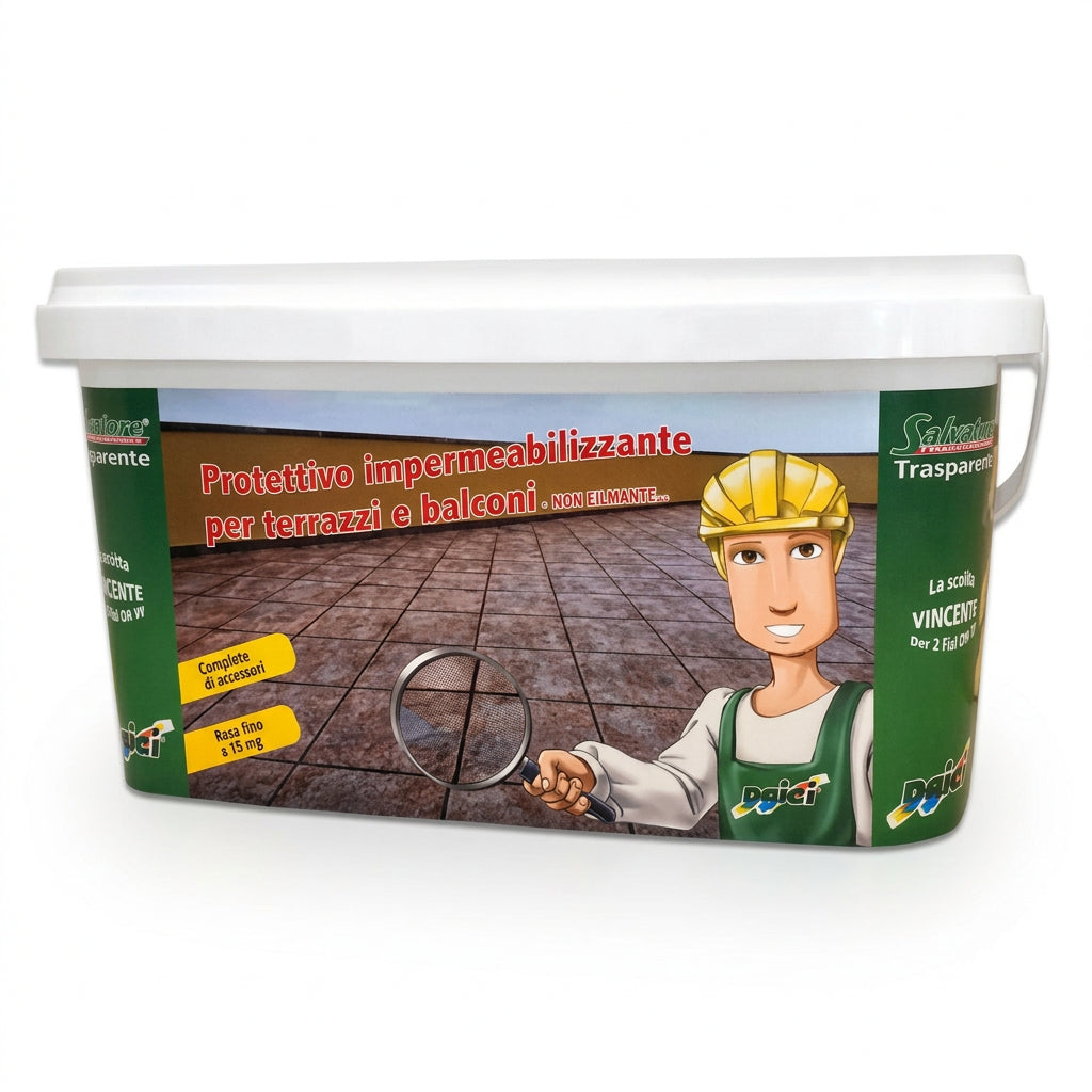 NAICI Salvatore protettivo impermeabilizzante trasparente kit 1 lt - Ferraro Srl