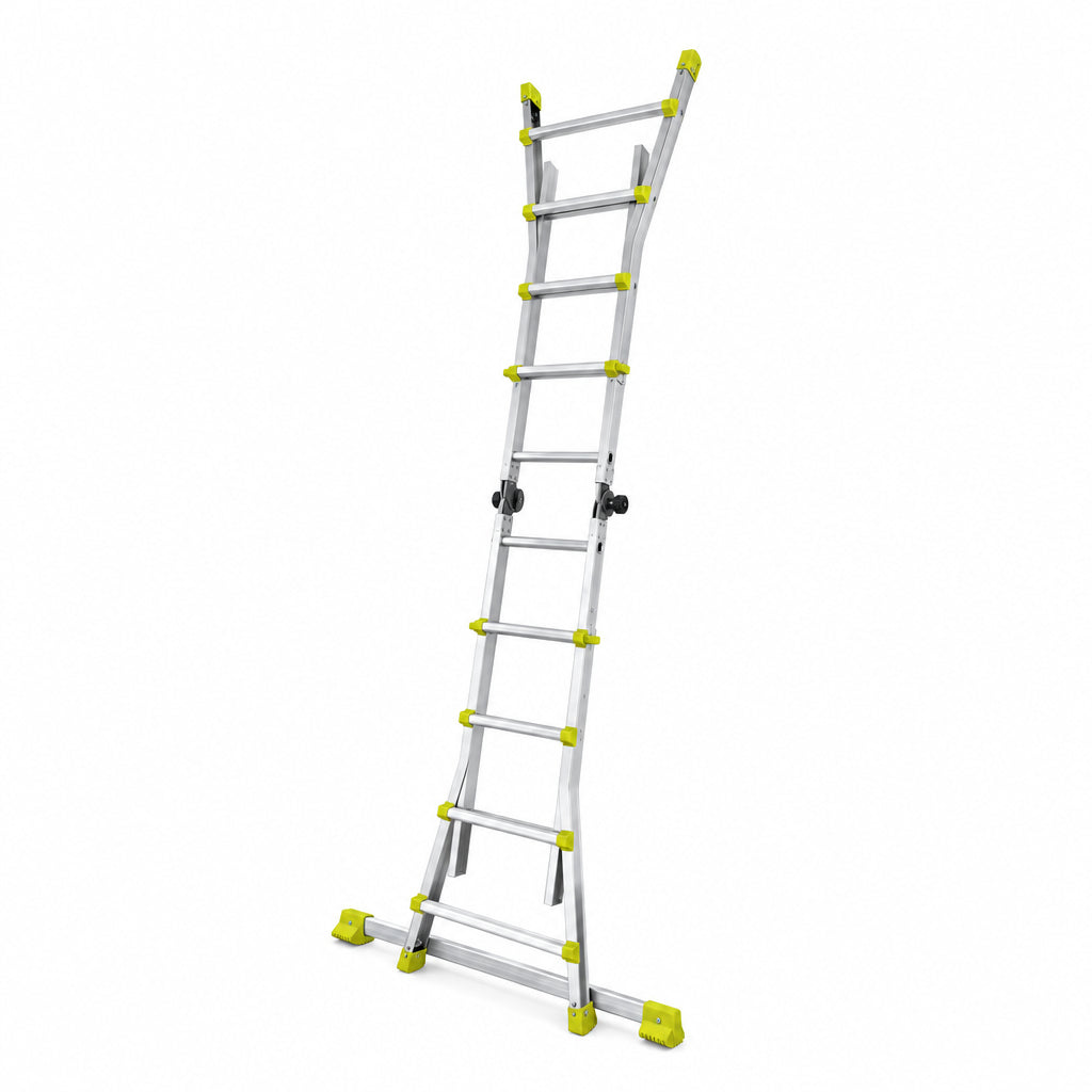 Svelt scala telescopica 2 tronchi 8 gradini TELESTAR – scala telescopica a 2 tronchi 8 gradini – Ferraro Srl