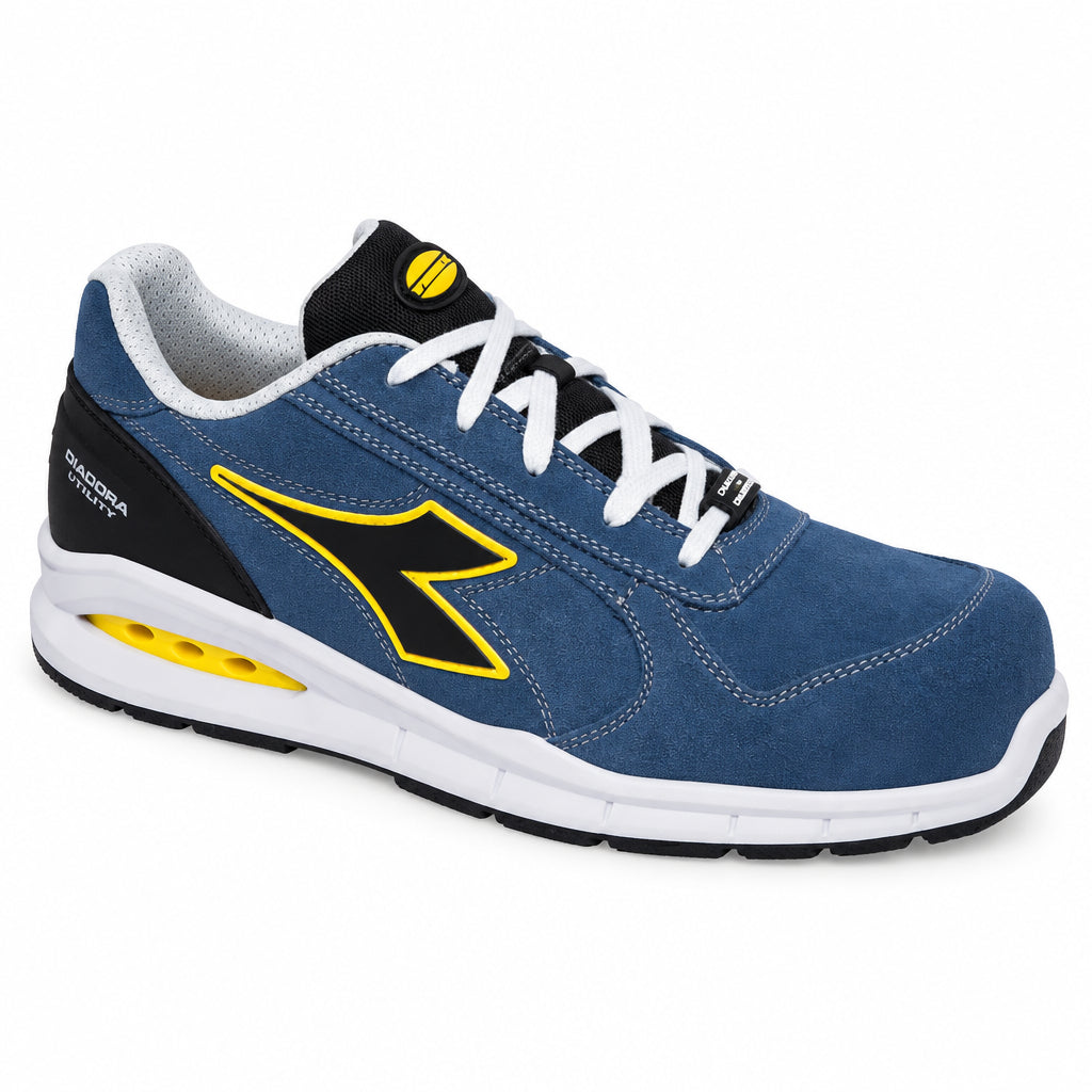 Scarpe antinfortunistiche Diadora Run Net Airbox S3 – colore blu – Ferraro Srl