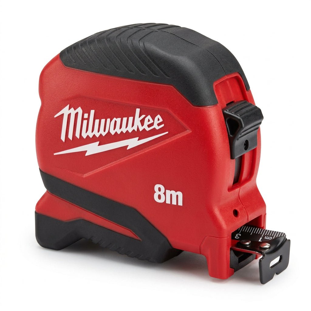 Flessometro 8 mt. 25 mm. Compact Milwaukee - Ferraro Srl