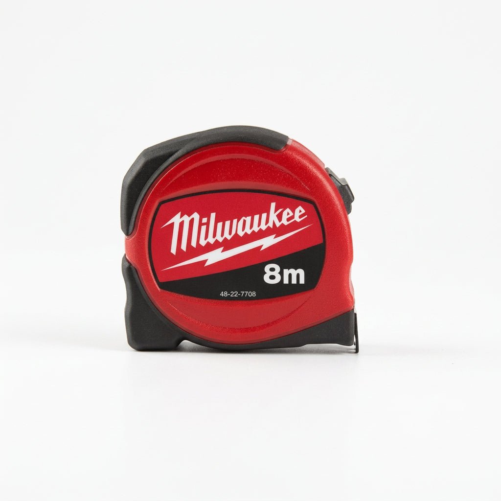 Flessometro 8 mt. 25 mm. Slim Milwaukee - Ferraro Srl